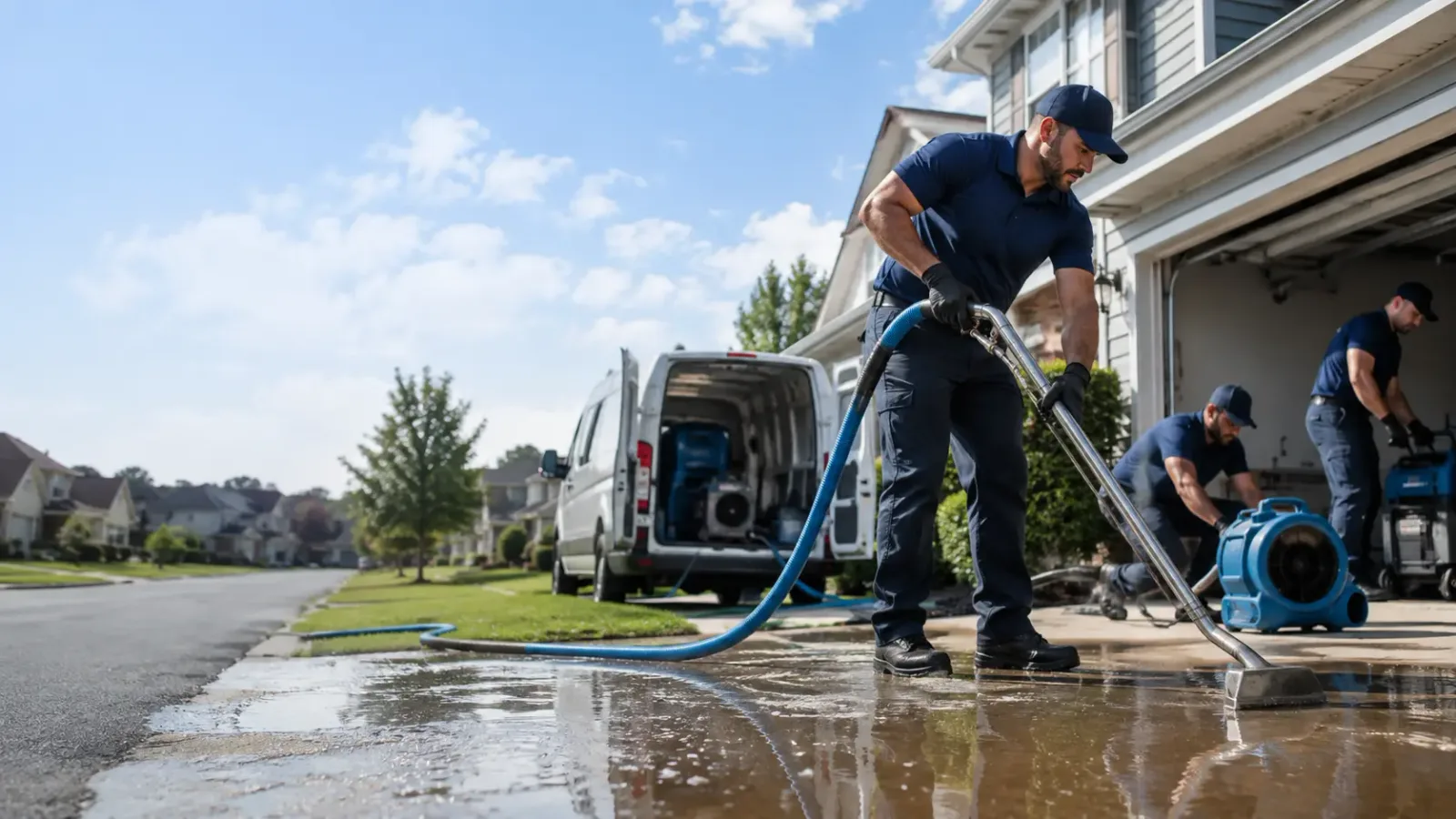 Flood Damage Restoration in Golden Gate, IL